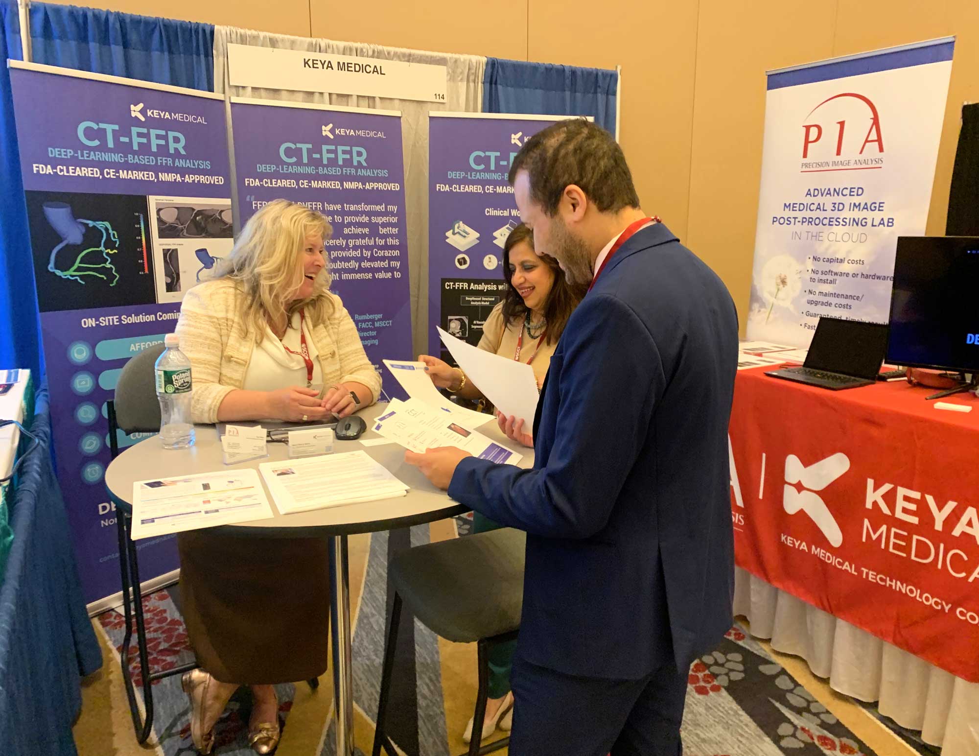 SCCT2024 Keya Medical at SCCT2024
